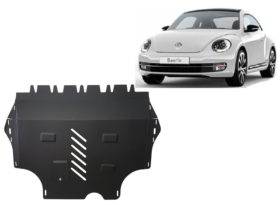 Ocelový kryt olejové vany pro Volkswagen New Beetle 2011 - 2026, všechny motory