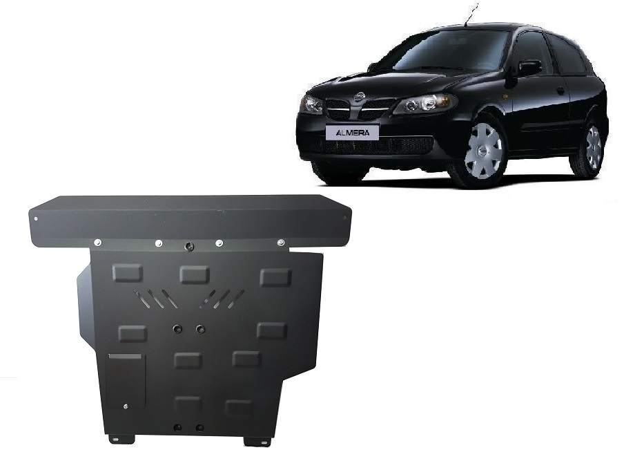 Ocelový kryt olejové vany pro Nissan Almera Tino 2000 - 2006, 1.5,  2.0