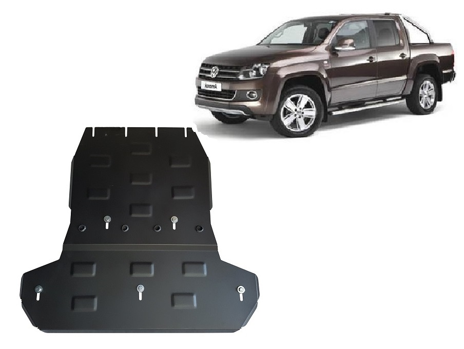 Ocelová převodovka a diferenciál pro Volkswagen Amarok 2010 - 2022, not compatibe: V6 - automat