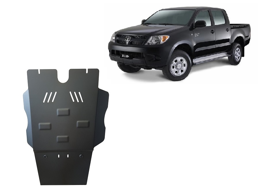 Ocelový kryt diferenciálu pro Toyota Hilux 2004 - 2015, všechny motory