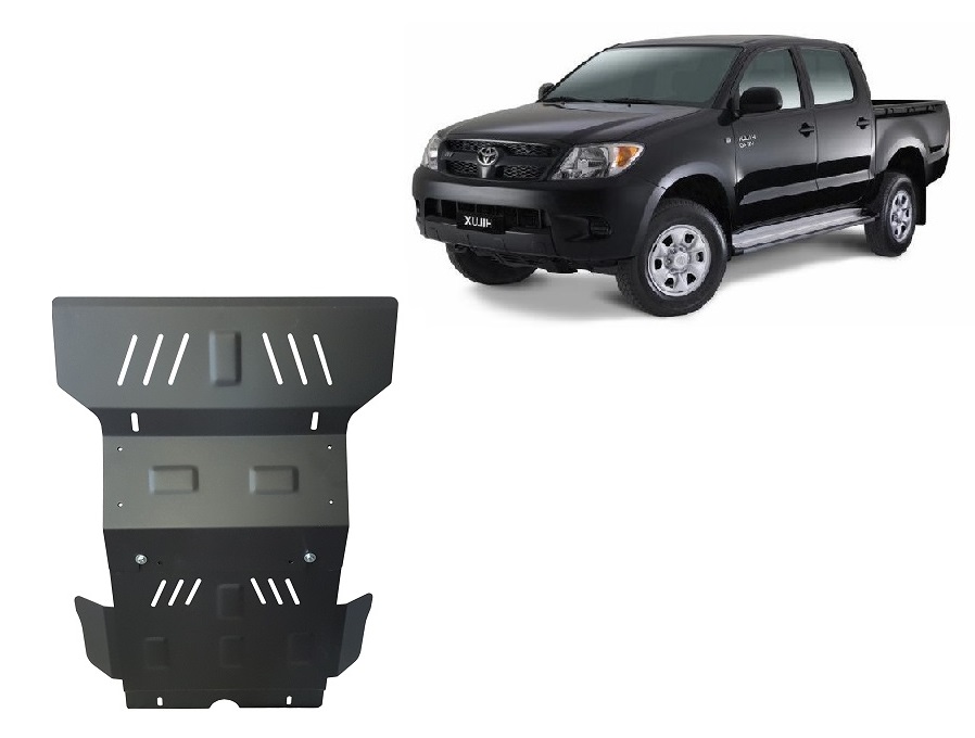 Ocelový kryt olejové vany pro Toyota Hilux 2004 - 2015, všechny motory