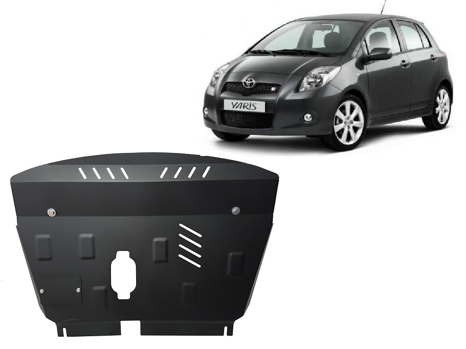 Ocelový kryt olejové vany pro Toyota Yaris - benzín 2005 - 2011, essence