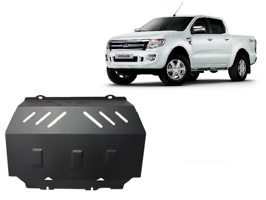 Ocelový kryt olejové vany pro Ford Ranger 2010 - 2023, všechny motory