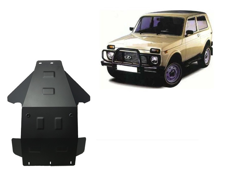Ocelový kryt olejové vany pro Lada Niva 1995 - 2020, všechny motory