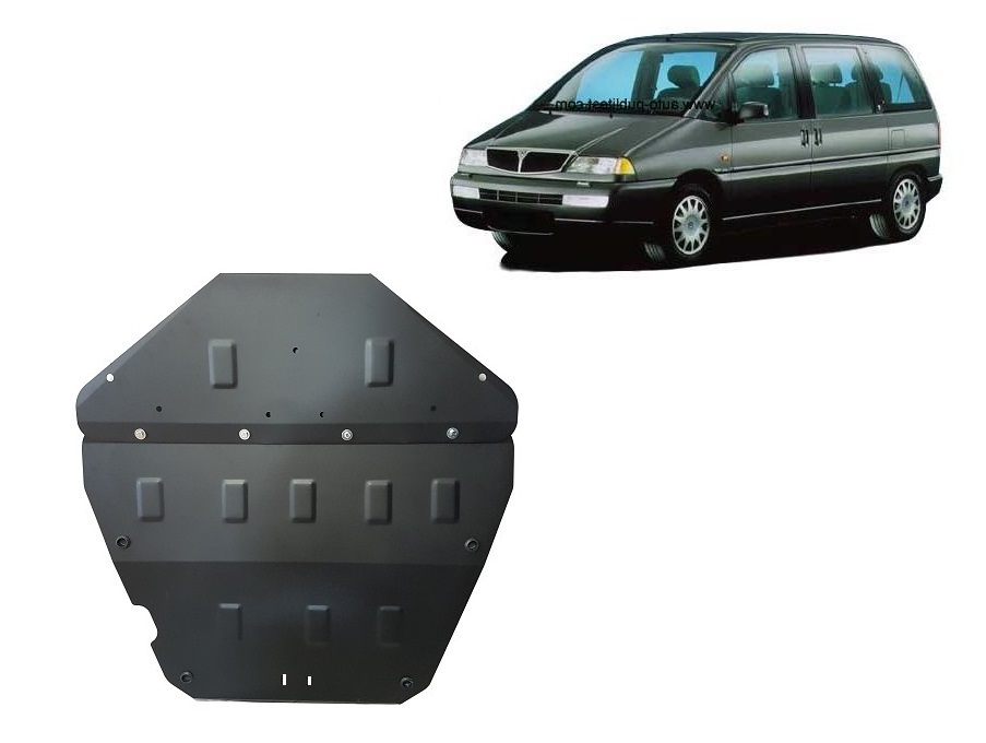 Ocelový kryt olejové vany pro ochranu motoru a převodovky pro Lancia Zeta 1995 - 2003, všechny motory