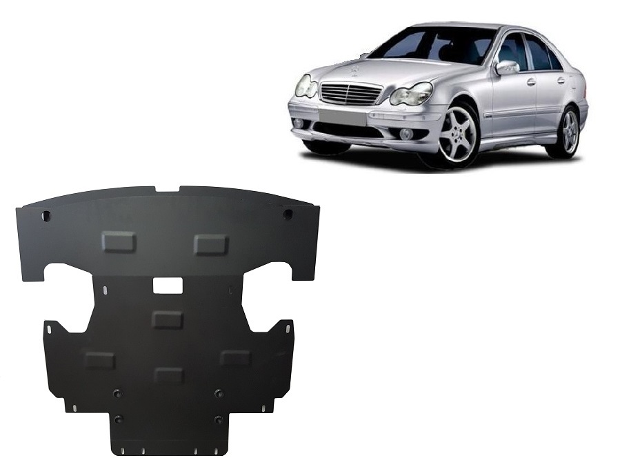 Ocelový kryt olejové vany pro Mercedes třídy C W203 2000 - 2007, 2.0 , petrol