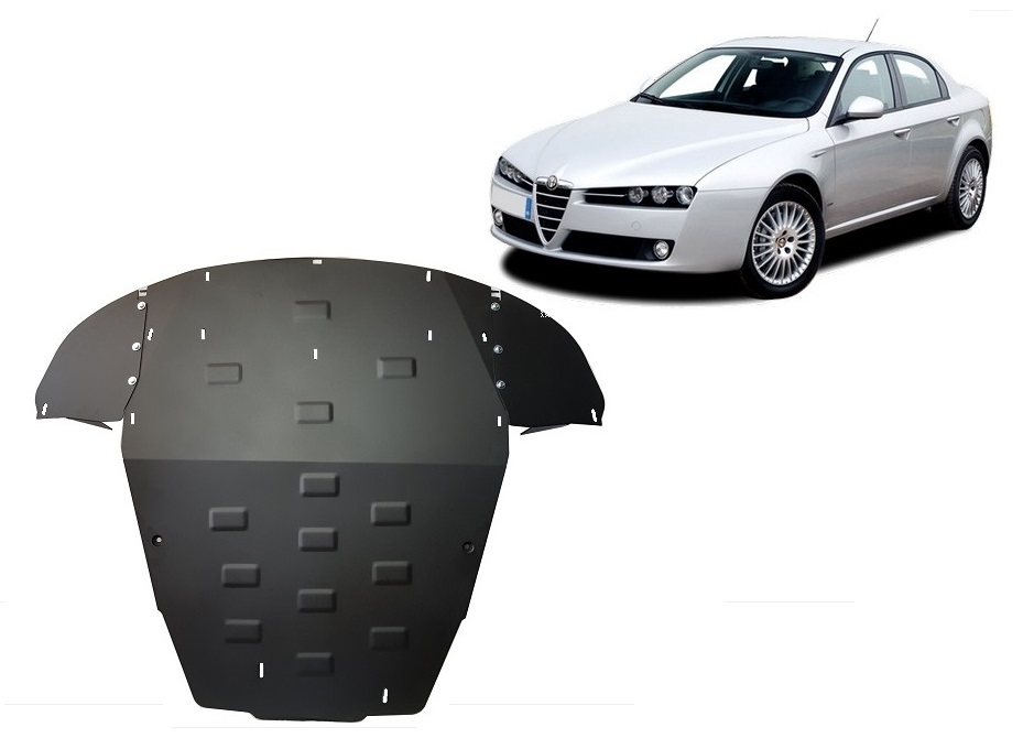 Ocelový kryt olejové vany pro Alfa Romeo 159 2004 - 2011, všechny motory