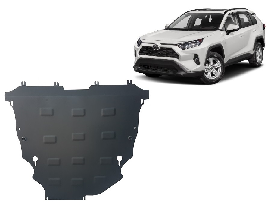 Ocelový kryt olejové vany pro Toyota Rav4 2018 - 2026, všechny motory