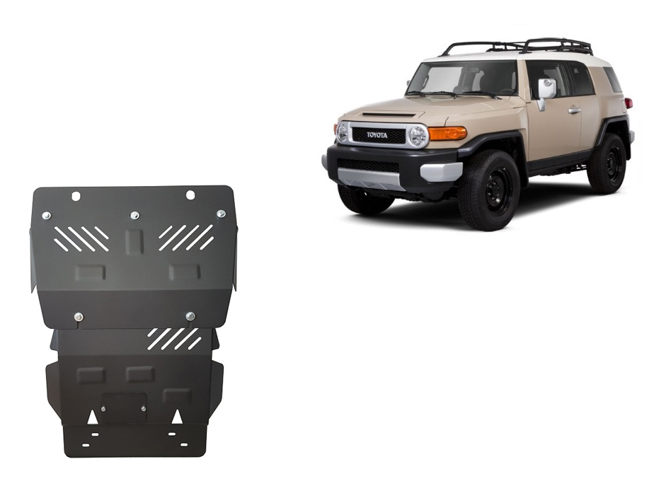 Ocelový kryt olejové vany pro Toyota FJ Cruiser 2006 - 2018, všechny motory