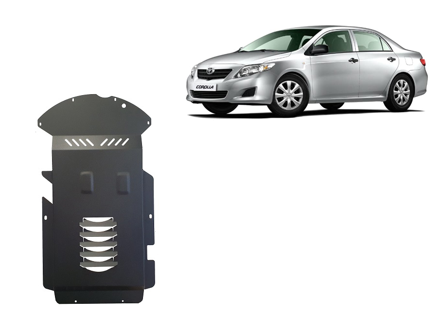 Ocelový kryt katalyzátoru/zámek katalyzátoru pro Toyota Corolla 2007 - 2012, všechny motory