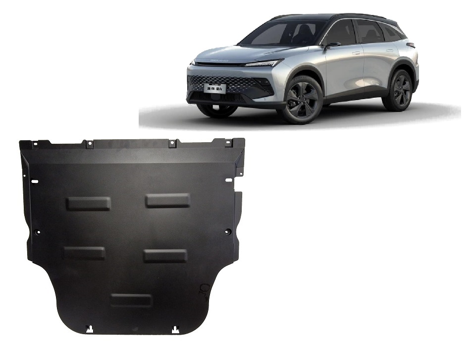 Ocelový kryt olejové vany pro Baic Beijing X55 2022 - 2026, všechny motory