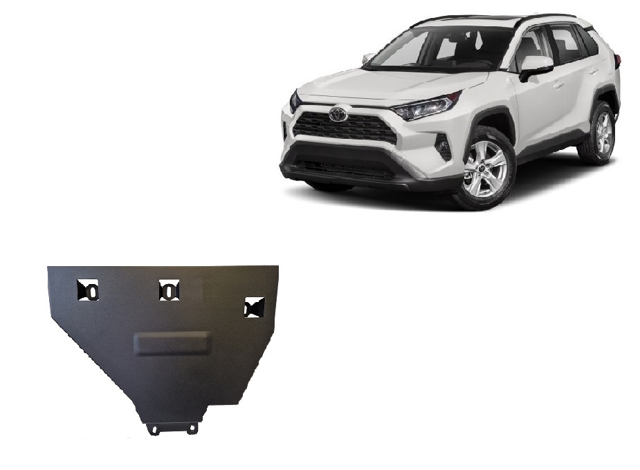 Ocelový kryt diferenciálu pro Toyota RAV 4 Hybrid 2018 - 2026, 4x4