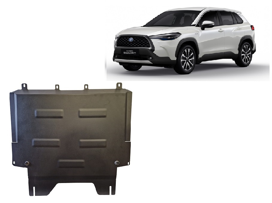 Ocelový kryt olejové vany pro Toyota Corolla Cross 2022 - 2026, všechny motory