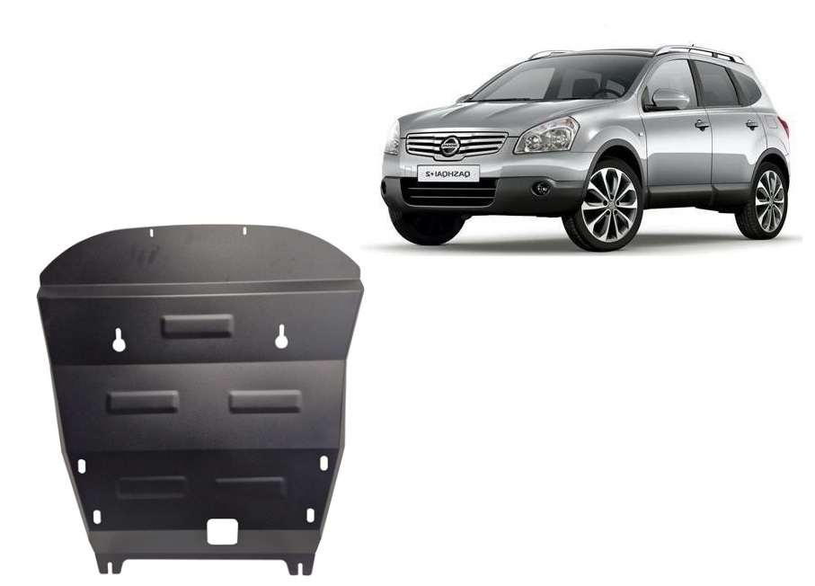 Ocelový kryt olejové vany pro Nissan Qashqai J10 2006 - 2013, všechny motory