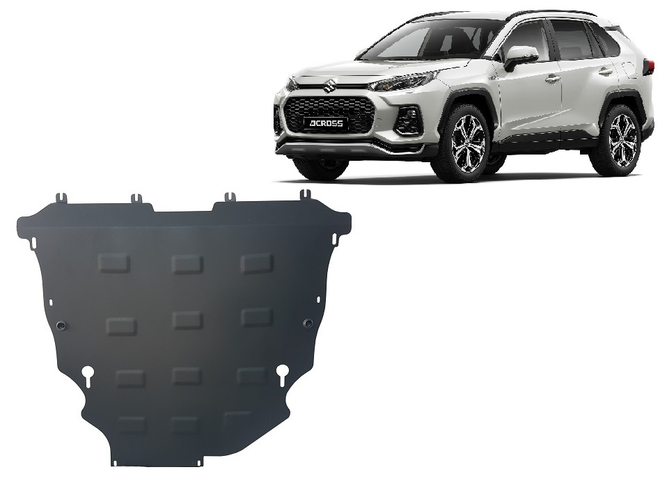 Ocelový kryt olejové vany pro Suzuki Across 2020 - 2026, všechny motory