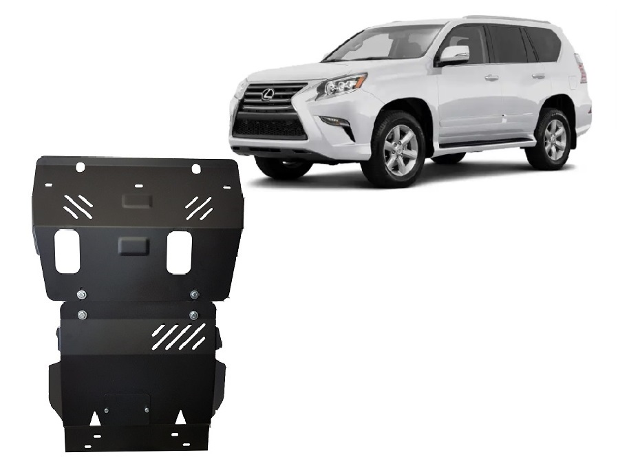 Ocelový kryt olejové vany pro Lexus GX460 2010 - 2023, všechny motory