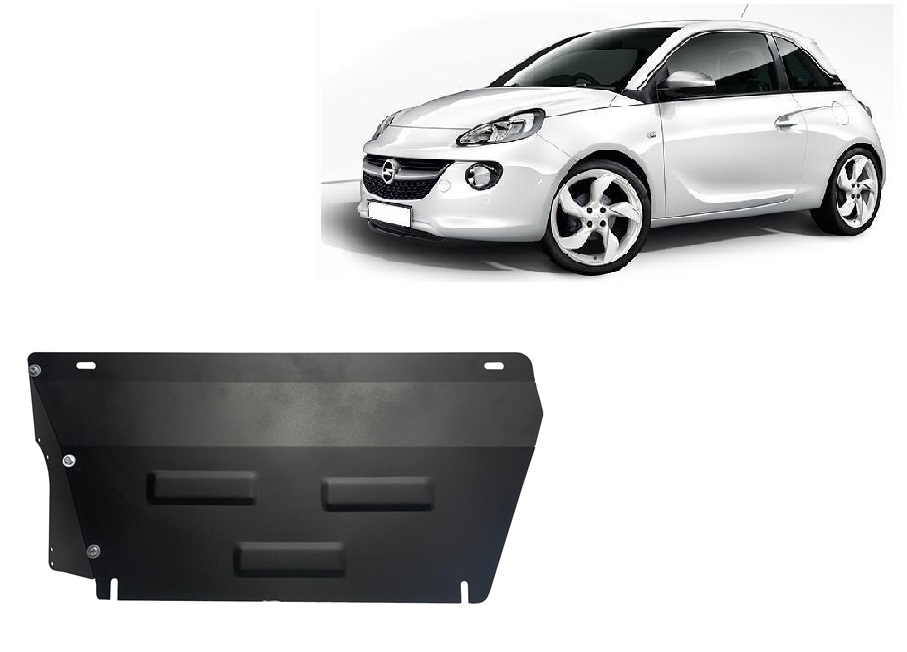 Ocelový kryt olejové vany pro Vauxhall Adam 2012 - 2019, všechny motory