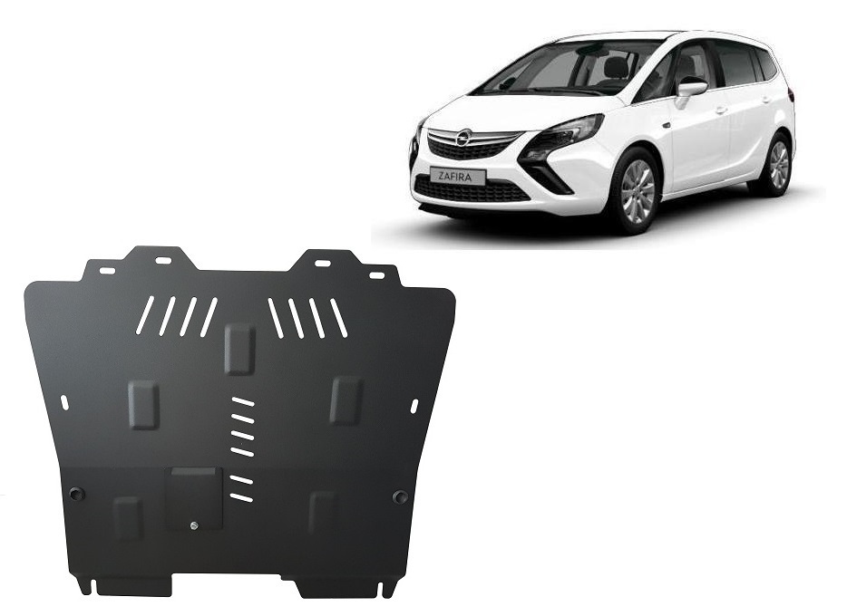 Ocelový kryt olejové vany pro Vauxhall Zafira C 2011 - 2020, všechny motory