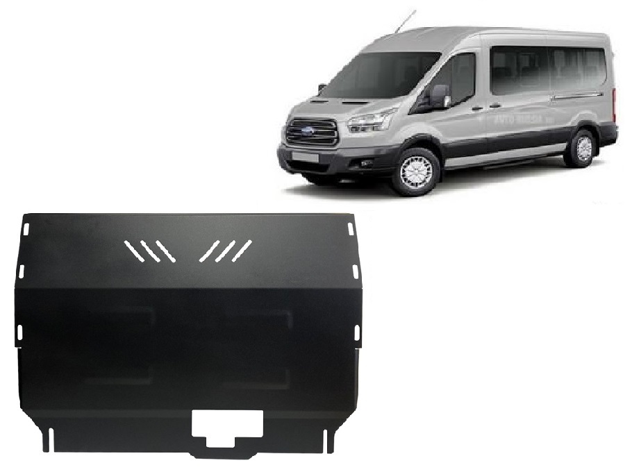 Ocelový kryt olejové vany pro Ford Transit - pohon předních kol 2020 - 2026, všechny motory