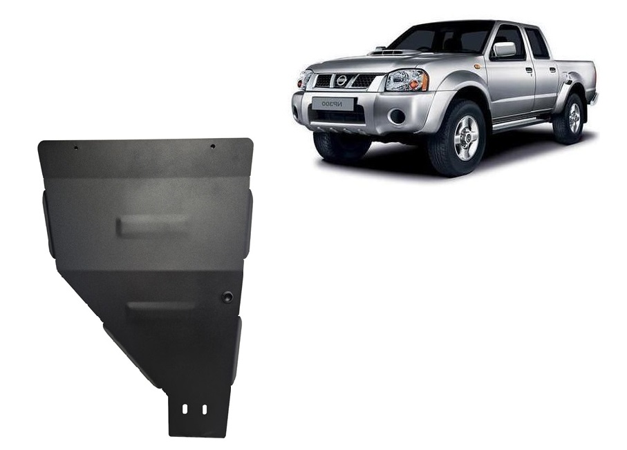 Ocelový kryt převodovky pro Nissan Navara D22 1997 - 2004, všechny motory