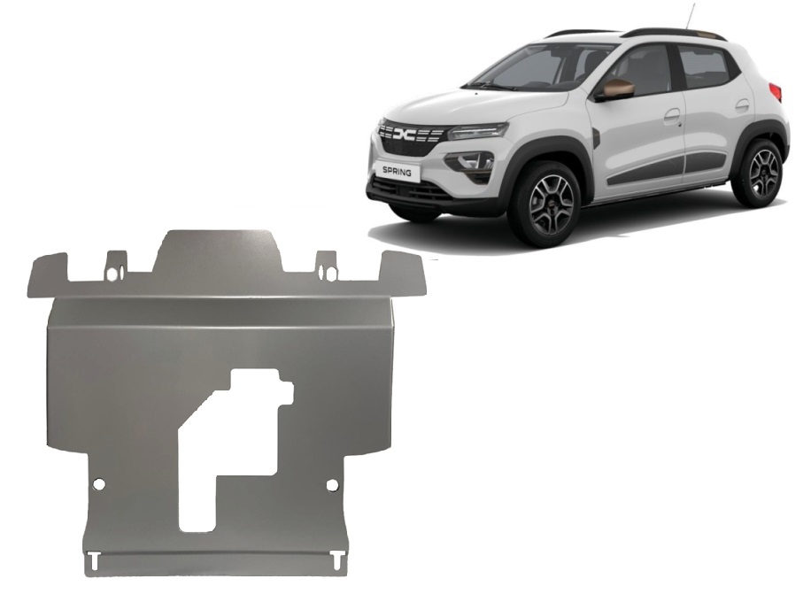 Hliníkový kryt olejové vany pro Dacia Spring Extreme 2023 - 2024, všechny motory