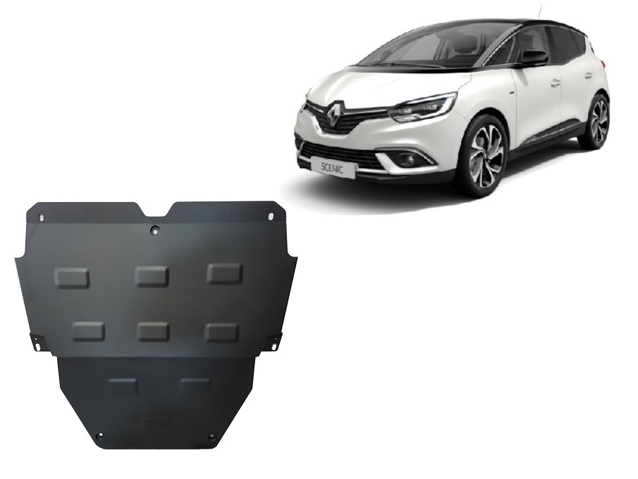Ocelový kryt olejové vany pro Renault Scenic 4 2016 - 2022, všechny motory