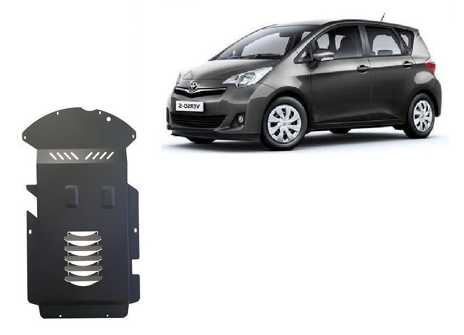 Ocelový kryt katalyzátoru/zámek katalyzátoru pro Toyota Verso-S 2007 - 2018, všechny motory