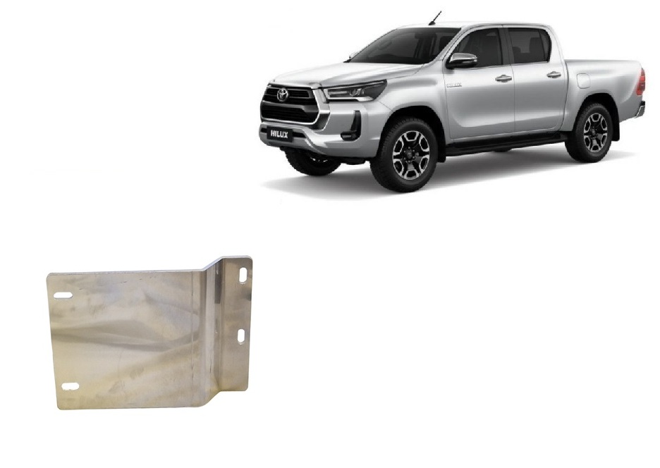 Hliníkový kryt DPF senzoru pro Toyota Hilux 2021 - 2026, všechny motory