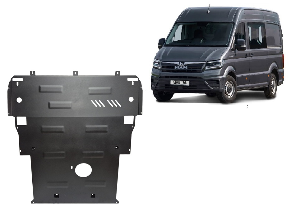 Ocelový kryt olejové vany pro Man TGE 2021 - 2026, všechny motory