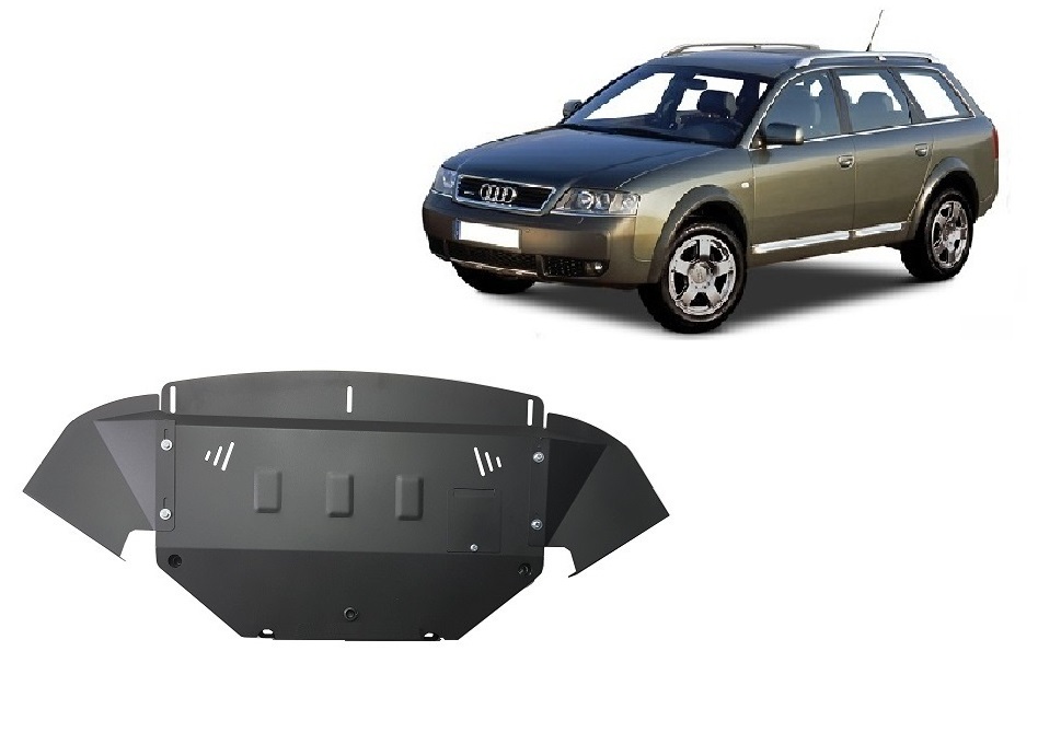 Ocelový kryt olejové vany pro Audi Allroad A6 2000 - 2005, 2,5 tdi