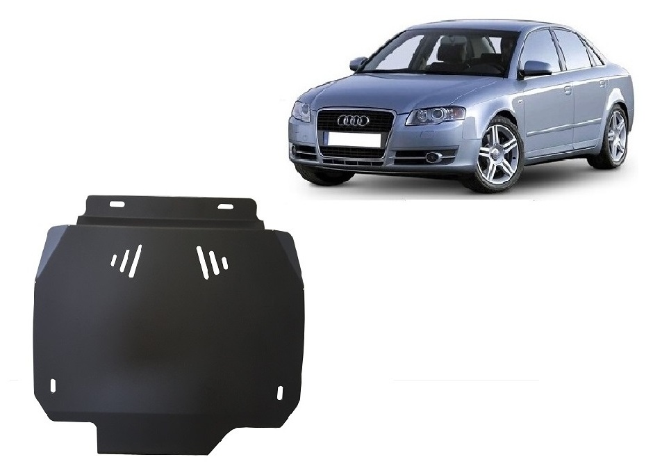 Ocelový kryt automatické převodovky pro Audi A4 B7 All Road 2005 - 2008, všechny motory