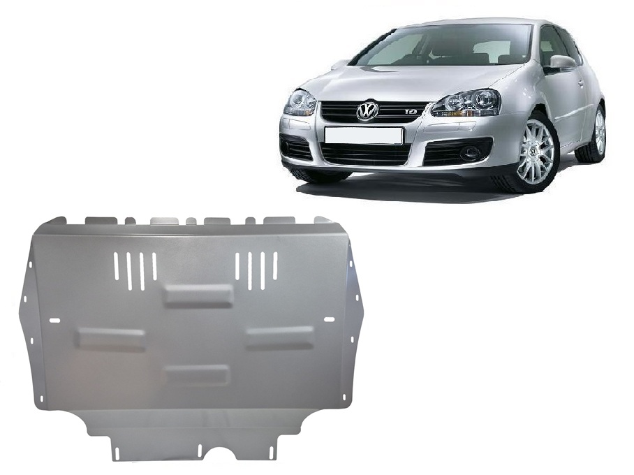 Hliníkový kryt olejové vany pro VW Golf mk5 2004 - 2010, všechny motory