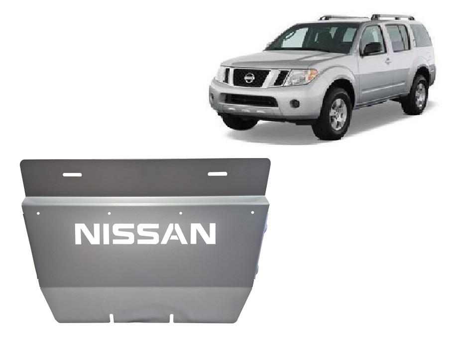 Hliníkový kryt chladiče pro Nissan Pathfinder 2010 - 2026, všechny motory
