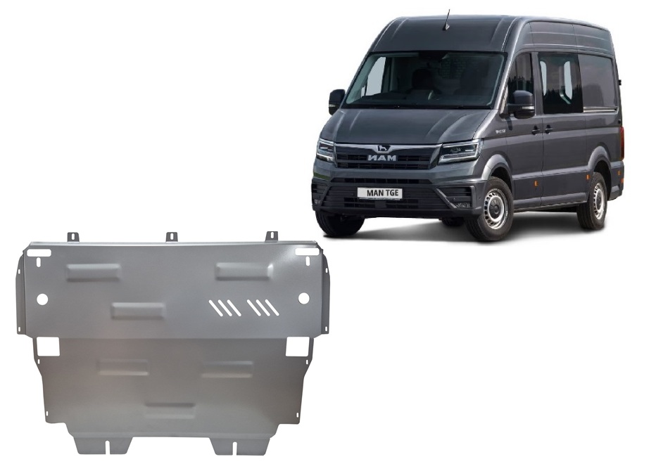 Hliníkový kryt olejové vany pro MAN Tge 2017 - 2026, všechny motory