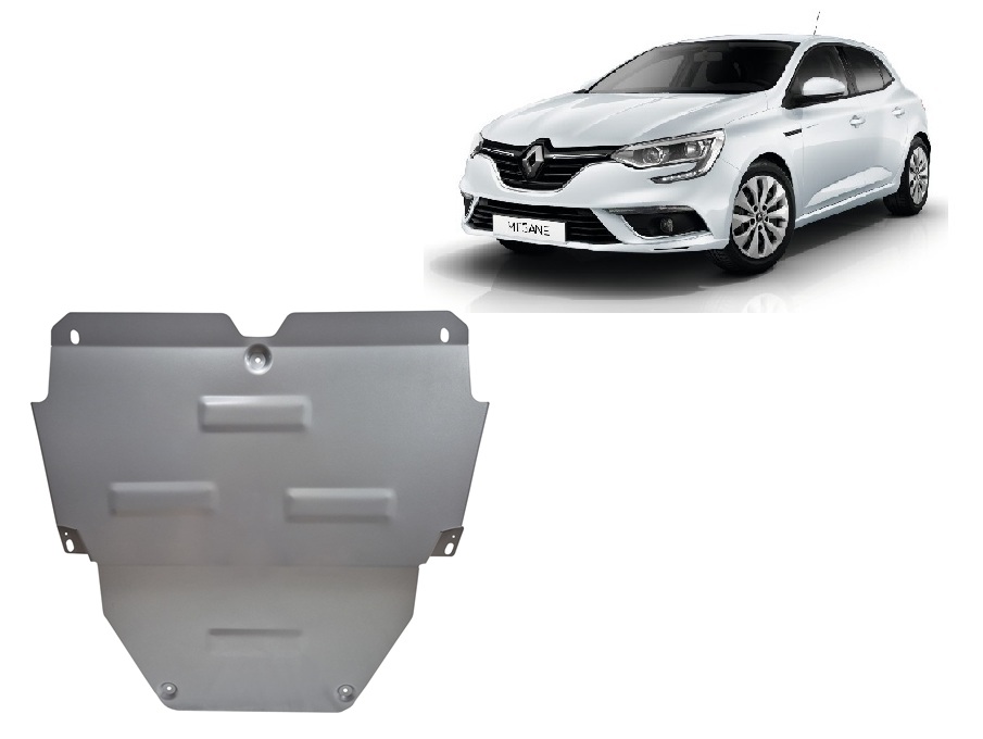 Hliníkový kryt olejové vany pro Renault Megane IV 2016 - 2026, všechny motory