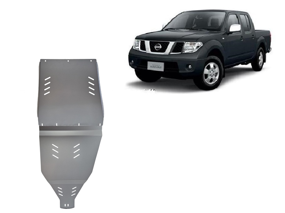Hliníkový kryt převodovky pro Nissan Navara 2005 - 2015, všechny motory