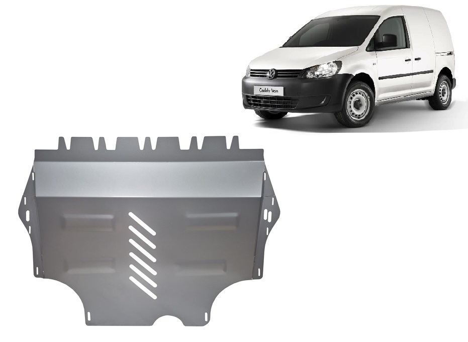 Hliníkový kryt olejové vany pro VW Caddy 2011 - 2026, všechny motory