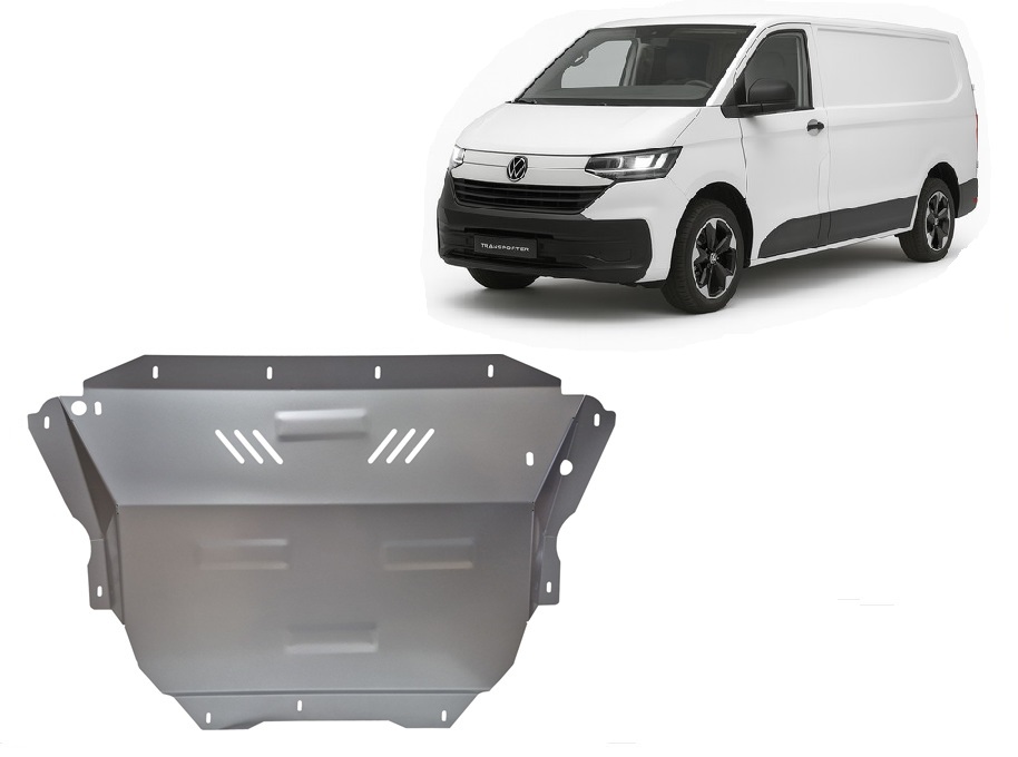 Hliníkový kryt pod olejovou nádrž pro Volkswagen Transporter T7 Van 2023 - 2023, všechny motory