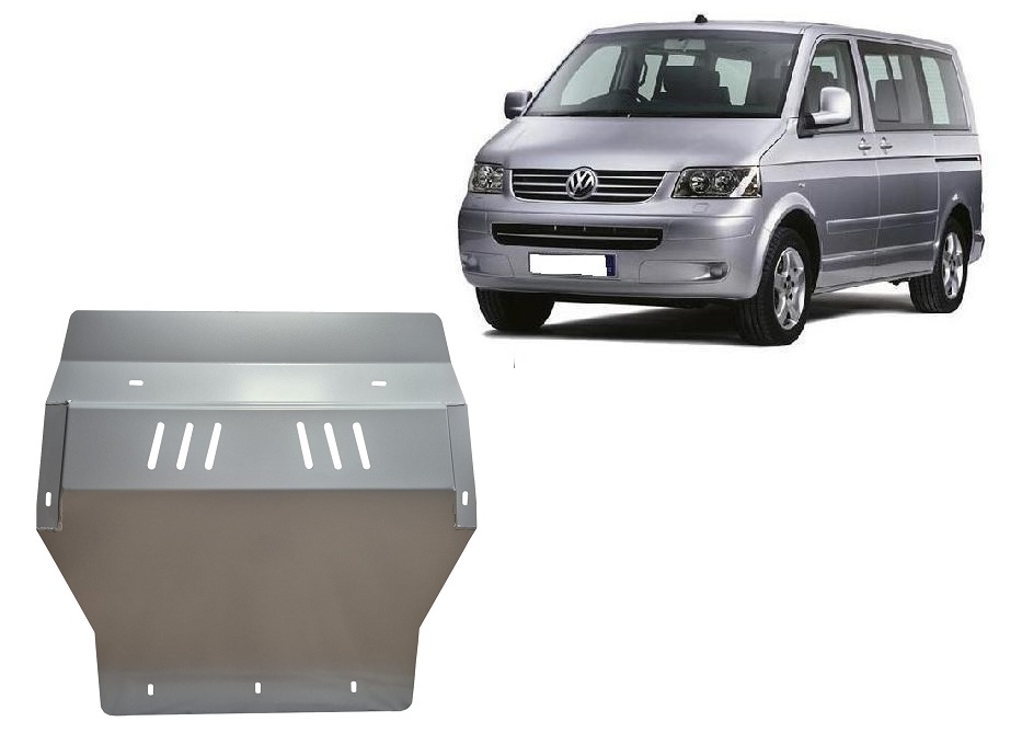Hliníkový kryt pod olejovou nádrž pro Volkswagen Transporter T5 Caravelle 2003 - 2015, všechny motory
