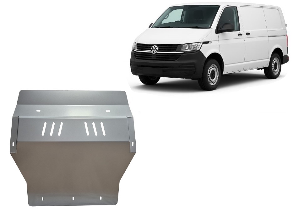 Pozinkovaný ocelový kryt olejové vany pro Volkswagen Transporter T6.1 2019 - 2022, všechny motory