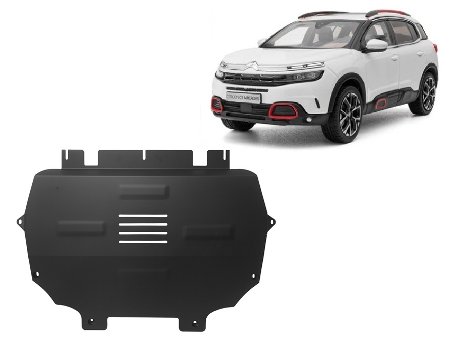 Ocelový kryt pod olejovou vanu pro Citroen C5 Aircross 2017 - 2026, všechny motory