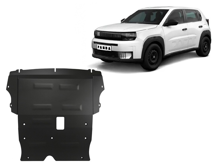 Ocelový kryt olejové vany pro Fiat Grande Panda 2025 - 2026, všechny motory