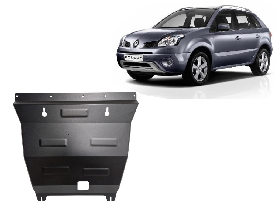 Ocelový kryt olejové vany pro Renault Koleos - Verze 2.0 2007 - 2016, všechny motory