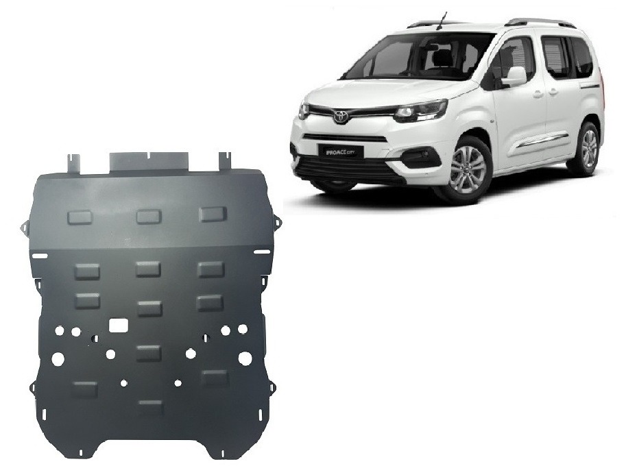 Ocelový kryt olejové vany pro Toyota Proace 2019 - 2026, všechny motory