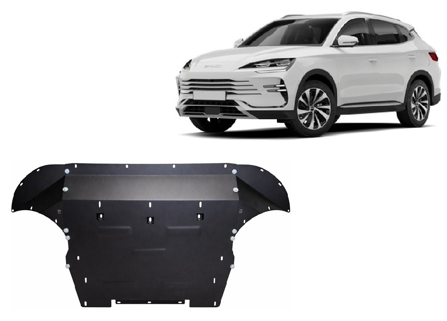 Ocelový kryt olejové vany pro BYD Seal U 2024 - 2026, všechny motory