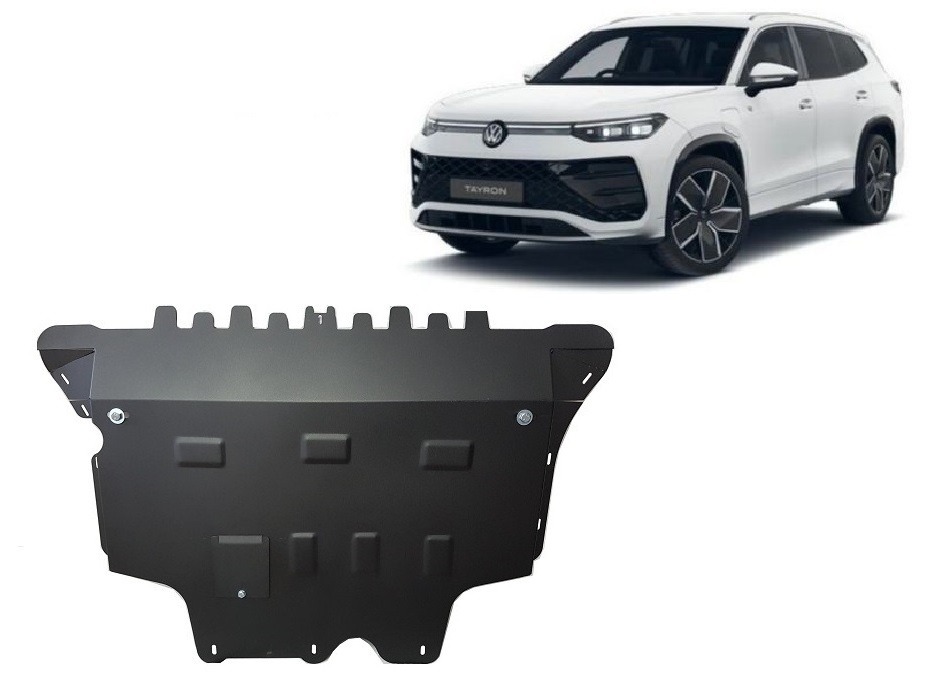 Ocelový kryt olejové vany pro VW Tayron 2018 - 2026, všechny motory