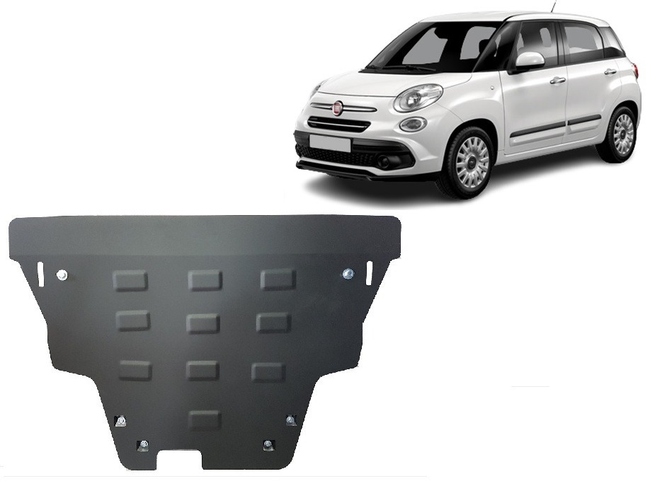 Ocelový kryt olejové vany pro Fiat 500 L 2012 - 2022, všechny motory