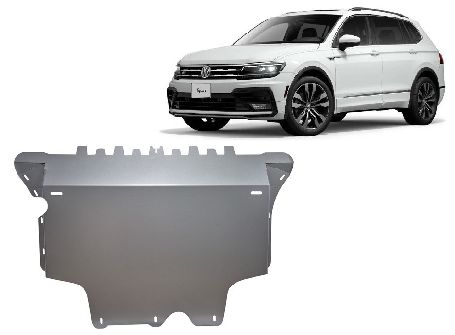 Hliníkový kryt olejové vany pro VW Tiguan 2016 - 2024, všechny motory