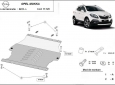 Scut motor Opel Mokka 1