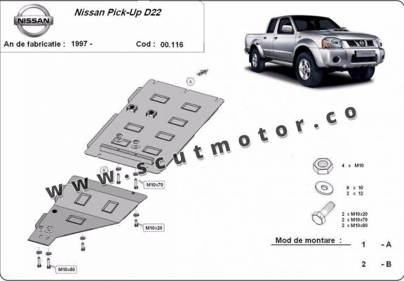 Scut cutie de viteza Nissan Pick Up (D22)